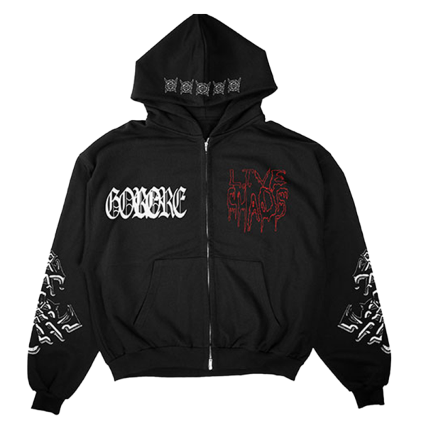 Ken Carson Live Chaos Tour Zip Up Hoodie